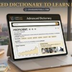 Advanced Dictionary to Learn English