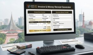 Invoice and Money Receipt Generator